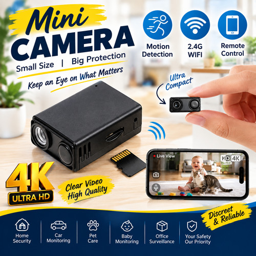 Mini home security cam - security,