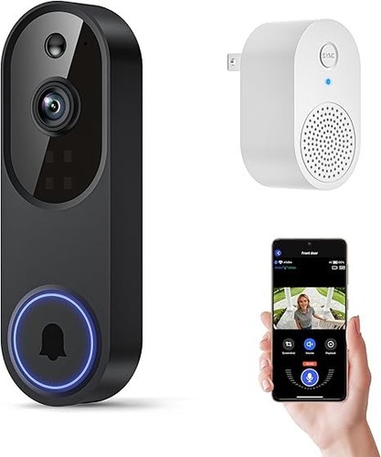 Wifi ring doorbell 1080p - ring,